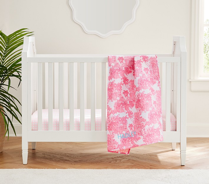 Lilly Pulitzer Anniversary Toile Baby Bedding