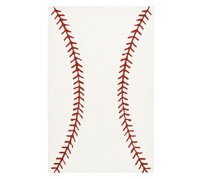 Baseball Stitch Rug