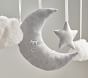 Skye Moon &amp; Stars Musical Baby Crib Mobile