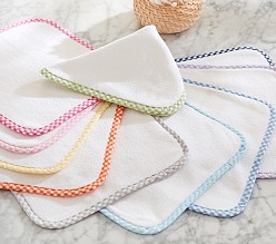 Gingham Washcloths - Set of 3