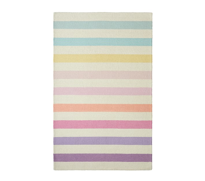 Kayla Rainbow Rugby Stripe Rug