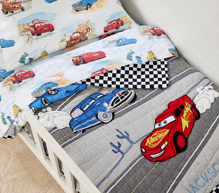 Disney and Pixar Cars Toddler Quilt | Pottery Barn Kids