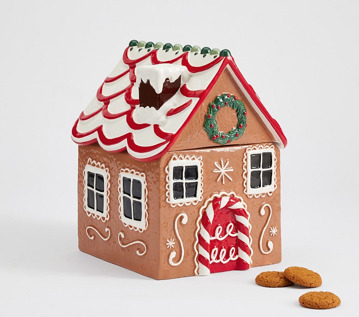 Gingerbread House Cookie Jar