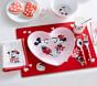 Disney Mickey Mouse Valentines Heart Shaped Plates