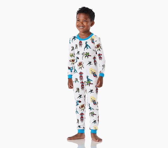 Glow-in-the-Dark Marvel Heroes Pajama Set