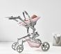 Pink Glitter Convertible 3-in-1 Doll Stroller