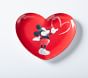 Disney Mickey Mouse Valentines Heart Shaped Plates