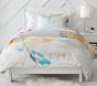 west elm x pbk Watercolor Unicorn Organic Pillowcases