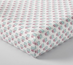 Block Boho Crib Fitted Sheet