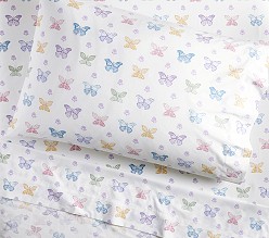 Boho Butterfly Organic Sheet Set