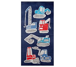 Jax Construction Beach Towel