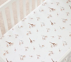 Goldie Giraffe Crib Fitted Sheet