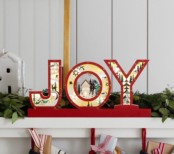 Light-Up Joy 3D Scene