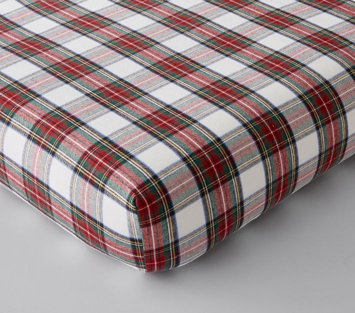 Pottery barn flannel crib sheet online