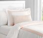 Monique Lhuillier Ethereal Pieced Sateen Duvet Cover &amp; Shams