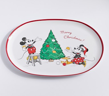 Disney retailer Mickey Mouse Holiday saucers