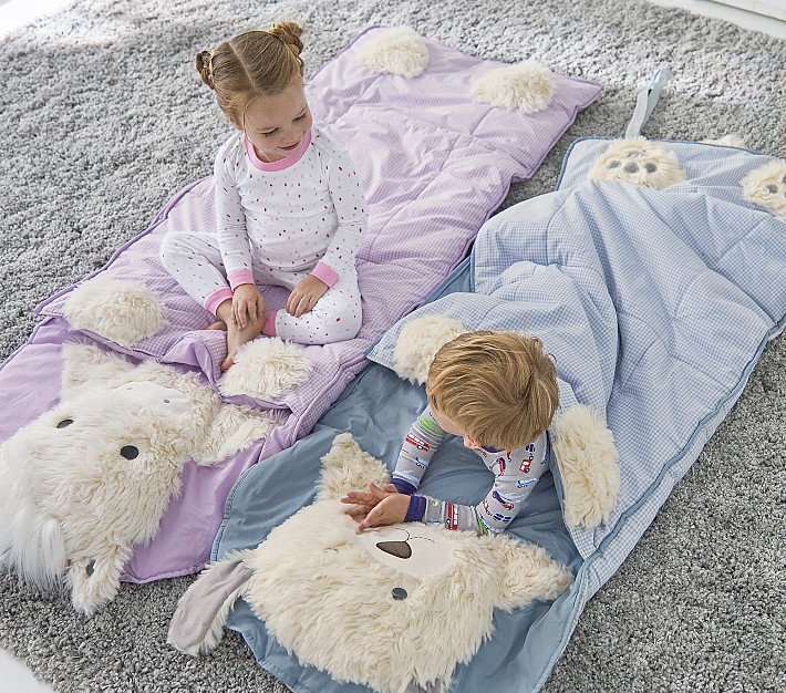 Shaggy Head Puppy Sleeping Bag