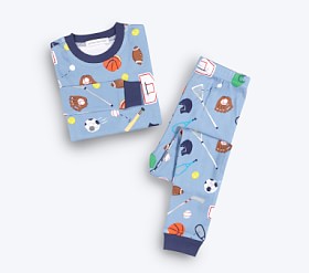 Sports Tight Fit Kids Pajamas Pottery Barn Kids