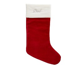 PB x pbk Solid Classic Velvet Christmas Stocking