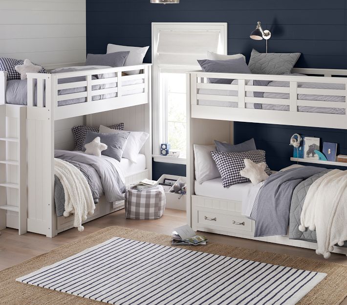 Belden Twin Over Twin Bunk Seadrift In Home Delivery