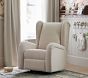 Plush Wingback Swivel Glider Recliner