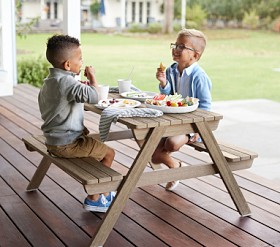 Indio Outdoor Kids Picnic Table Pottery Barn Kids