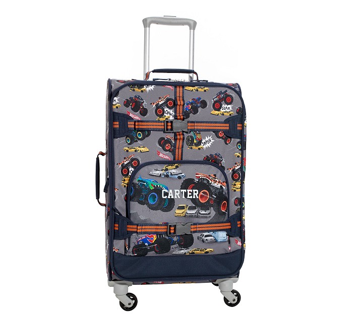 Mackenzie Recycled Small Luggage Hot Wheels Monster Trucks