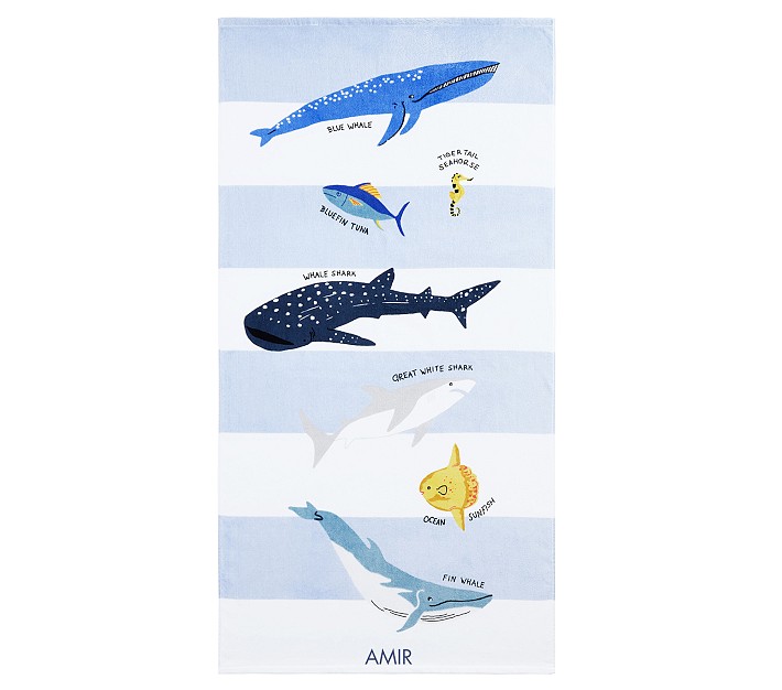 Save Our Seas Kid Beach Towel