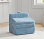 Anywhere Lounger, Light Blue Sherpa