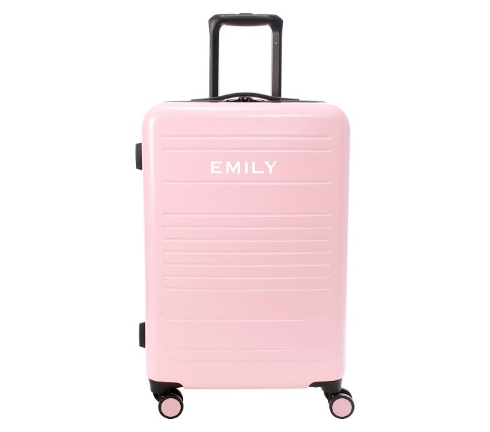 Blush pink luggage set online