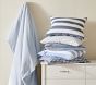 Check Organic Duvet Cover &amp; Shams