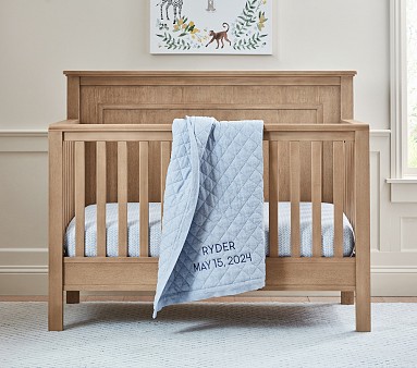 Linen nursery bedding best sale