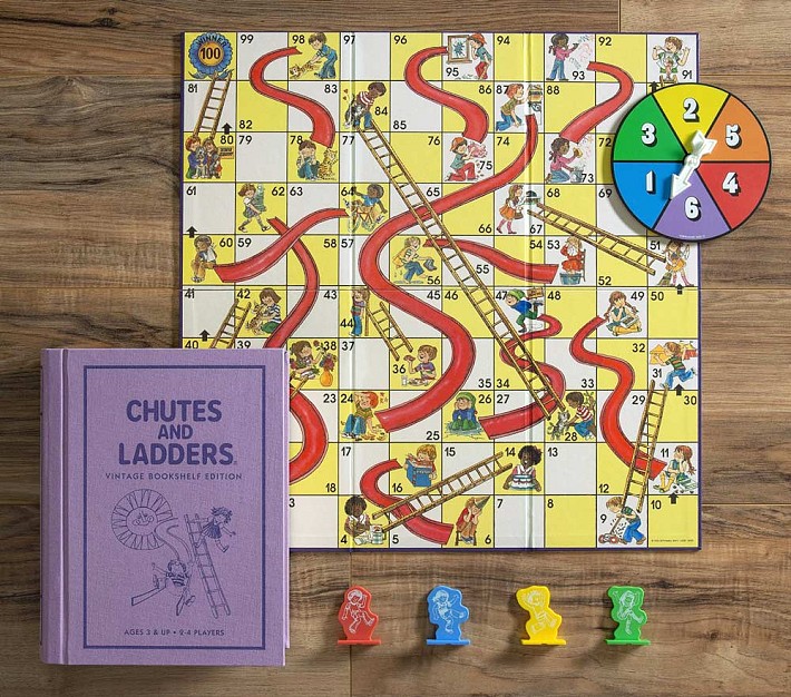 Chutes and Ladders Vintage Board Game