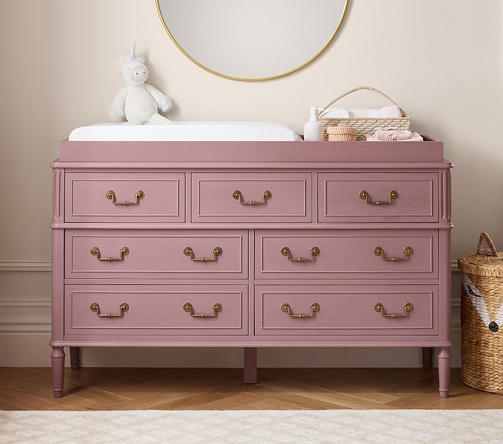 Rosalie Extra Wide Nursery Dresser Topper 56 Pottery Barn Kids