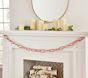 Candy Cane Bottlebrush Chain Garland