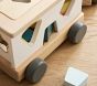 Wooden Train Shape-Sorter Pull Toy