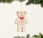 Wooden Teddy Bear Personalized Ornament