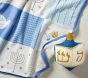 Rifle Paper Co. Hanukkah Throw Blanket &amp; Dreidel Pillow Set