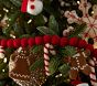 Felted Gingerbread Men Tree Garland