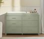 Camden Extra-Wide Dresser &amp; Topper Set (56&quot;)