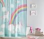 Rainbow Unicorn Bath Set - Towels, Shower Curtain, Bath Mat