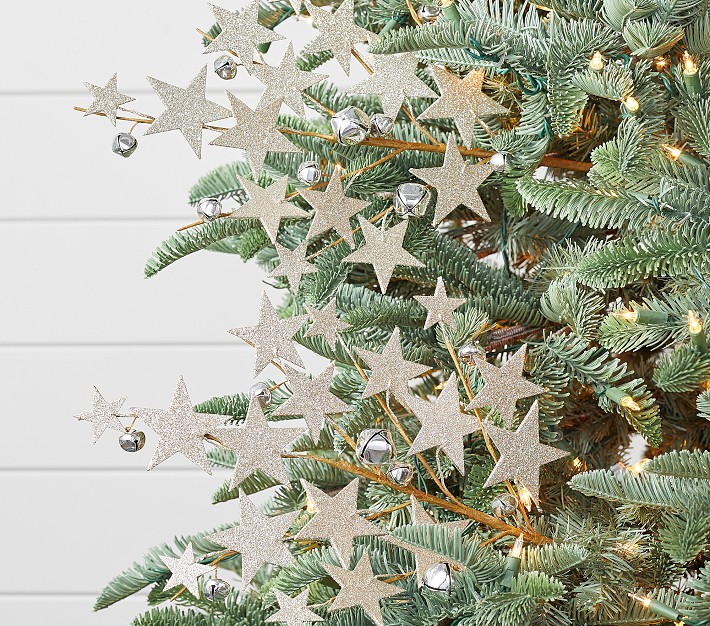 Jingle Star Tree Picks, Set Of 2