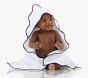 Organic Scallop Baby Hooded Towel