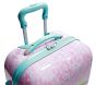 Mackenzie Pink Heart Tie Dye Hard-Sided Luggage