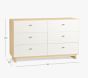 Cora 6-Drawer Dresser (56w x 20d&quot;)