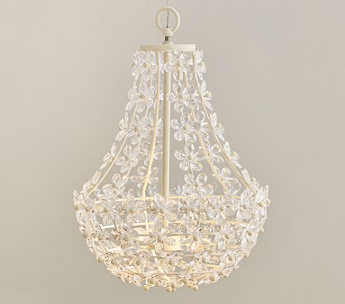 Pottery Barn hotsell Kids White Chandelier