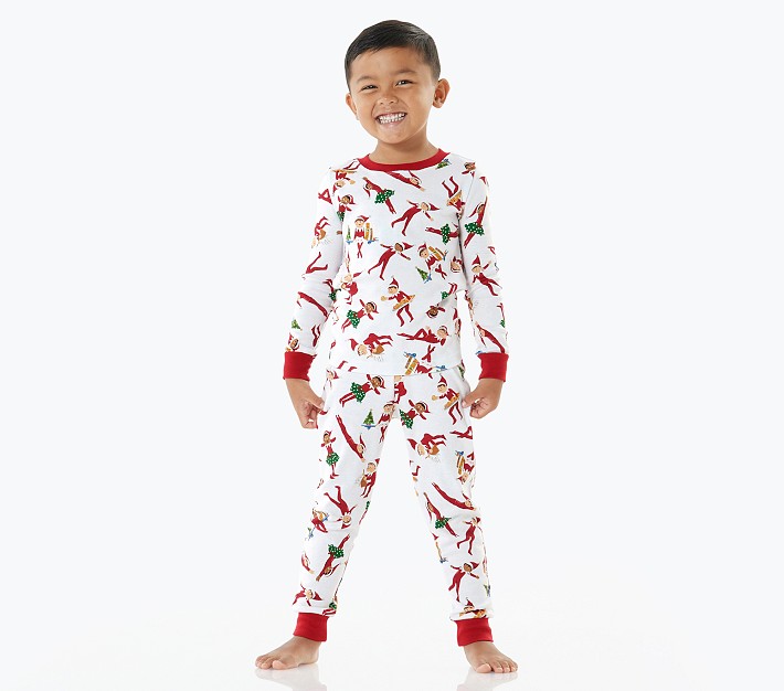 Children's elf pajamas sale