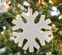 Wool Snowflake Ornaments, Set of 8