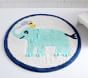 Elephant Round Bath Mat