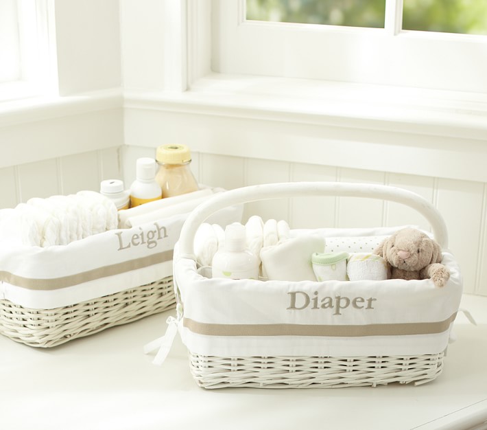 Khaki Harper Nursery Storage